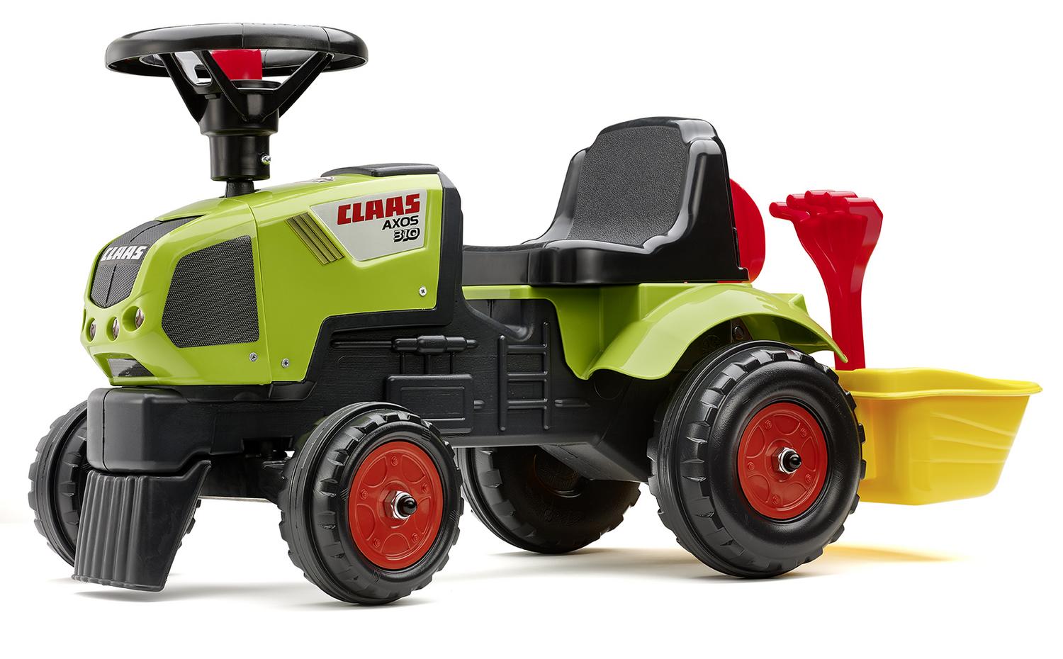 baby porteur claas et remorque