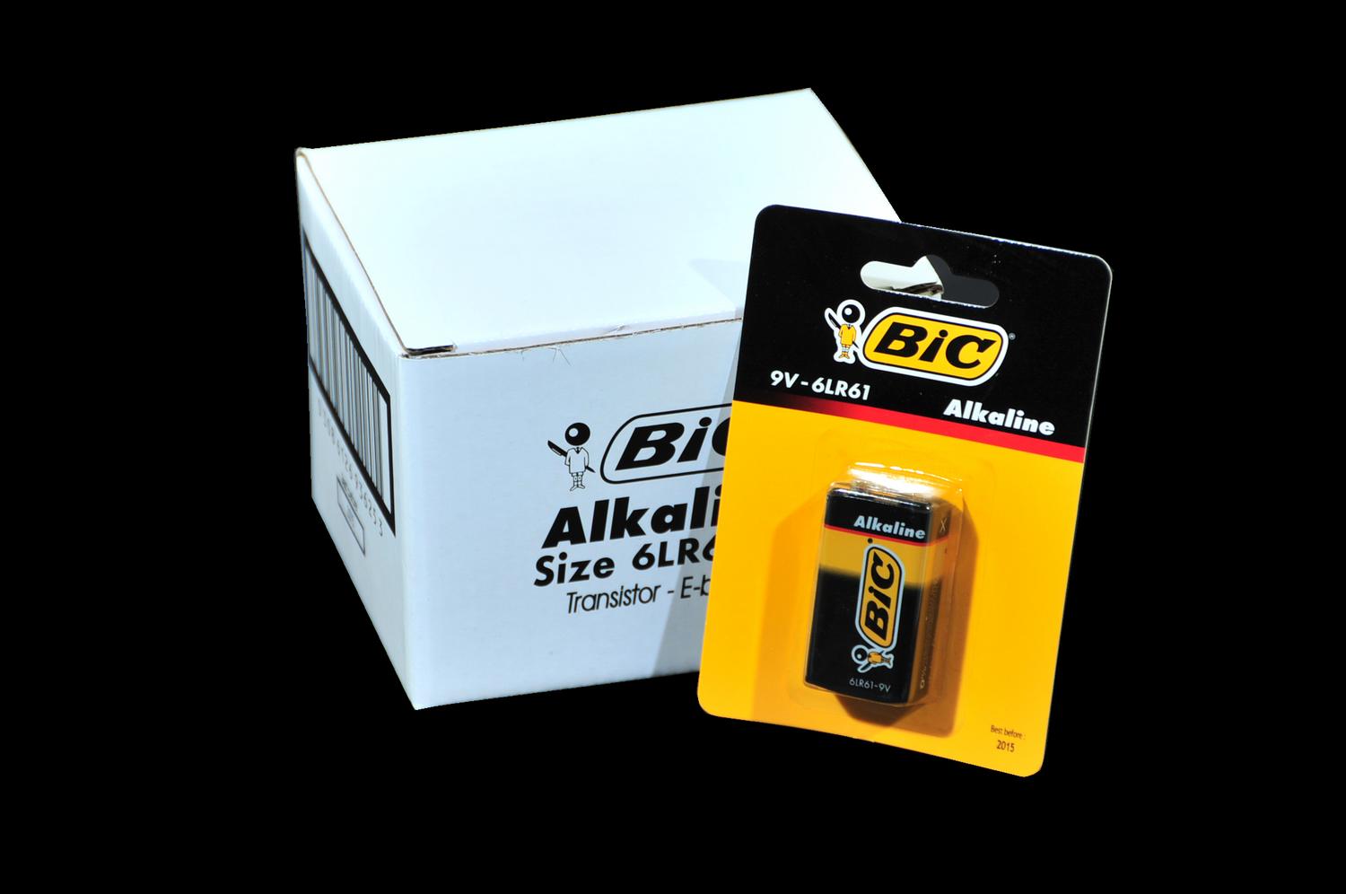 Батарейка BIC alkaline lr 61-9 v бл. 1шт (3086126747804)