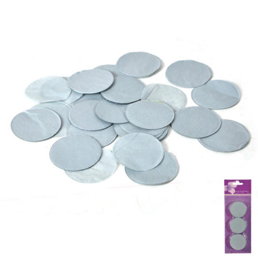 CONFETTI ROND 100G GRIS