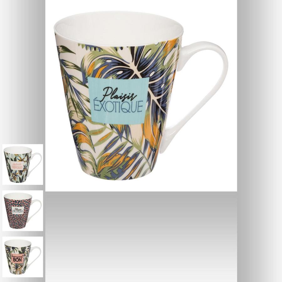 MUG M JANGAL 30CL PORCELAINE