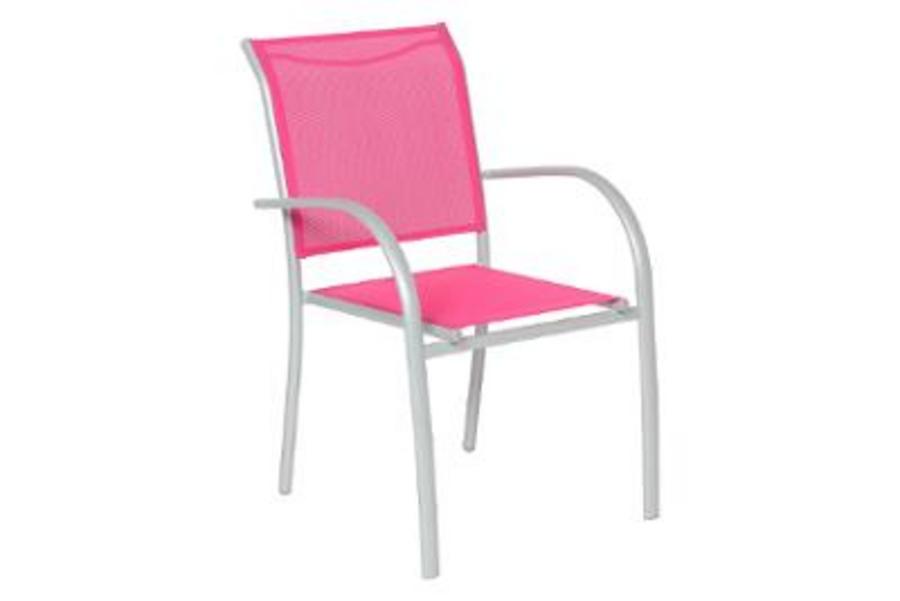 FAUTEUIL PIAZZA FRAMBOISE/