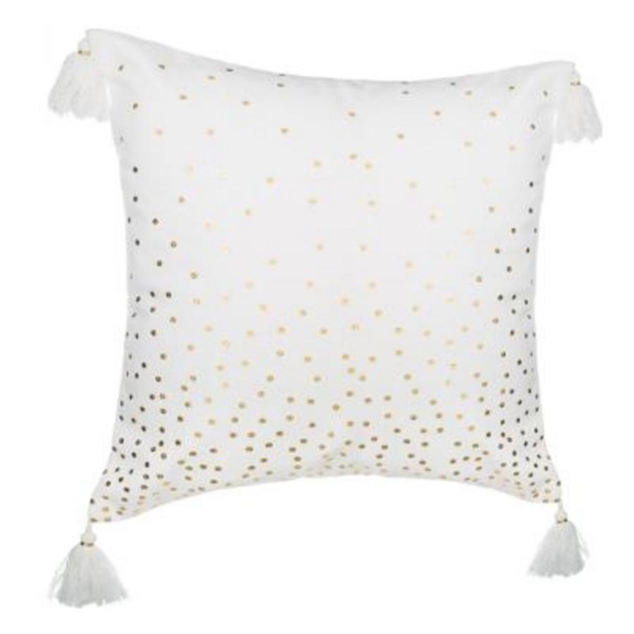 HOUSSE COUSSIN POIS GOLD LIN