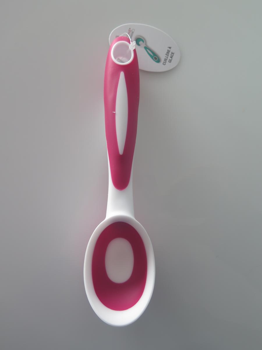 CUILLERE A GLACE ROSE