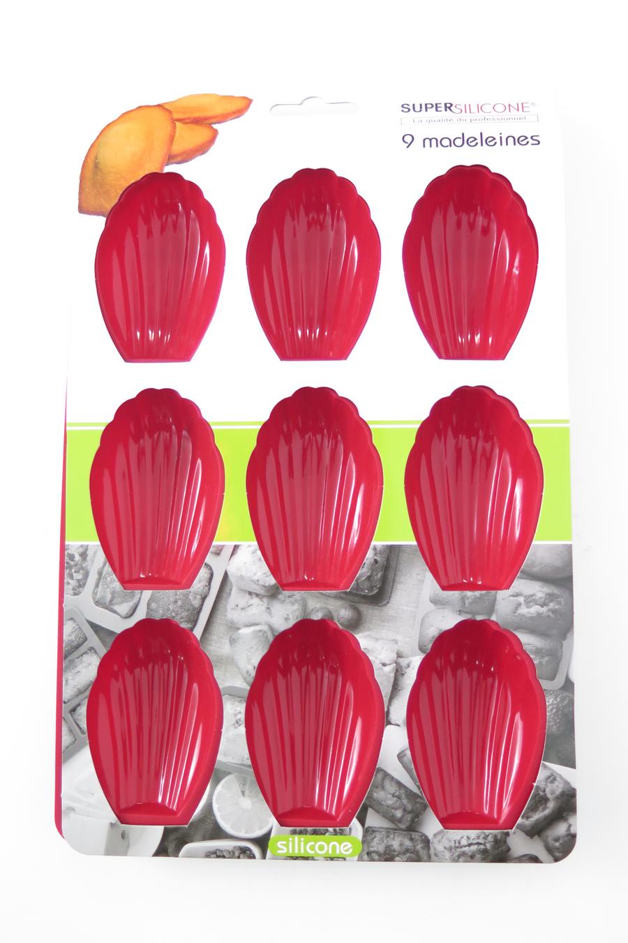 MOULE SILICONE 9 MADELEINES