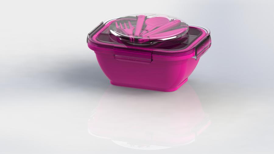 LUNCH BOX COMPACT RECTANGLE