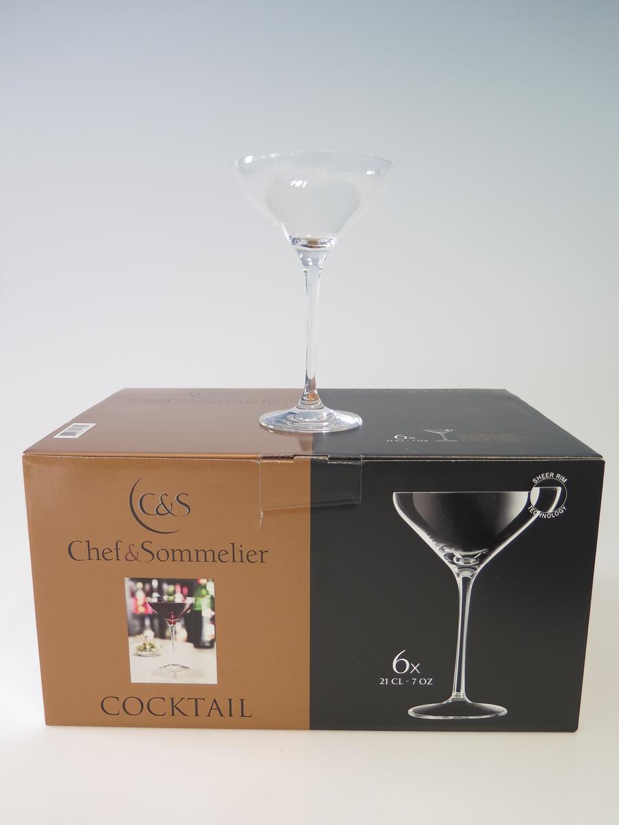 VERRE A PIED COUPE COCKTAIL X6
