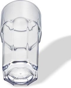 VERRE PLASTIQUE TRANSPARENT