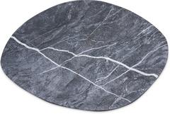 PLAT MELAMINE GRIS MARBRE