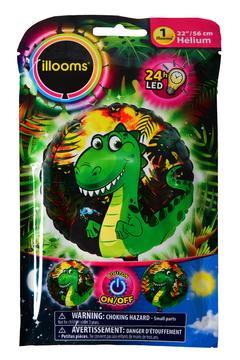 BALLON LUMINEUX DINO 56CM