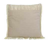 COUSSIN VELOURS ECRU A FRANGES