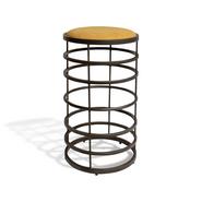 TABOURET DE BAR EN METAL NOIR