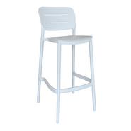 TABOURET BAR SUNSET BLANC