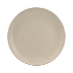 ASSIETTE PLATE BEIGE D.27CM