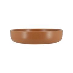 ASSIETTE DESSERT MARRON D.20CM