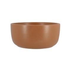 ASSIETTE COUPE MARRON D.15CM