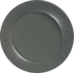 ASSIETTE CARTON GRIS X20