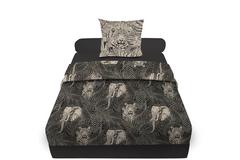 PARURE DRAPS 1P SAFARI ANTH