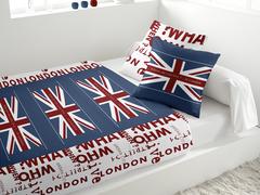 PAR. DE LIT 240X300 UNION JACK