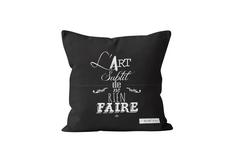HOUSSE COUSSIN SUBTIL 40X40CM