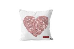 HOUSSE COUSSIN COEUR 40X40CM
