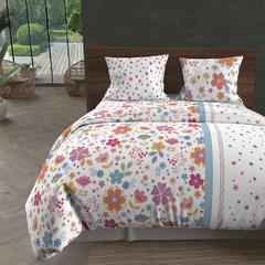PAR. COUETTE 220X240 FLORA BLC