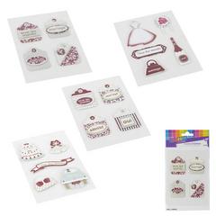 STICKERS MARIAGE 3D