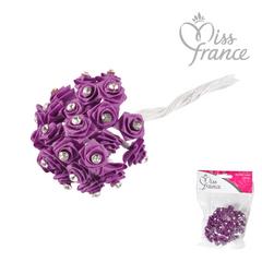 MINI ROSES STRASS X48 PRUNE