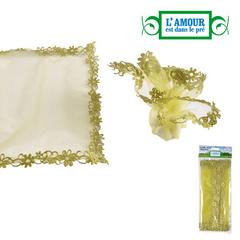 TULLE CARRE PAQUERETTE VERT/6