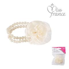 BRACELET PERLES ROSE BLANCHE