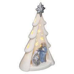 SAPIN NATIVITE A LED H22CM