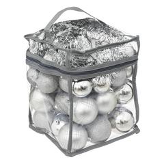 KIT 52 BOULES ARGENT