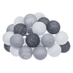 GUIRLANDE LED SOLAIRE 20BOULES