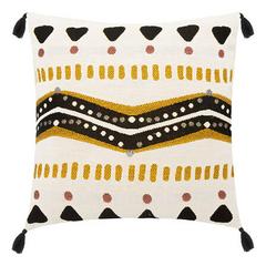 COUSSIN TRIBAL MULTICOLORE