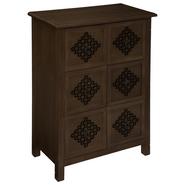 COMMODE 6 TIROIRS OASIS MDF