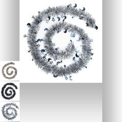 GUIRLANDE LUNE ET ETOILES 2M
