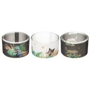 PHOTOPHORE EN VERRE IMPRIME X3