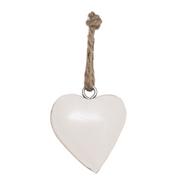 COEUR EN BOIS BLANC