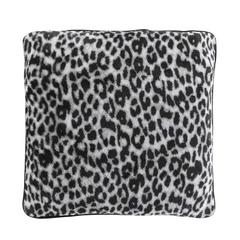 COUSSIN 40X40 LEOPARD GRIS