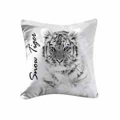 COUSSIN 40X40 SNOW TIGER