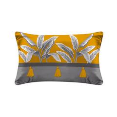COUSSIN POMP 30X50 FEUILLAGE