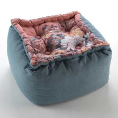 POUF ROSEANE - 40X40X30CM