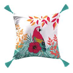 COUSSIN 40X40 CARACAS BLANC