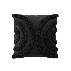 COUSSIN 50X50 TUFTE NOIR