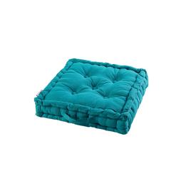 COUSSIN SOL 45X45 PANAMA BLEU
