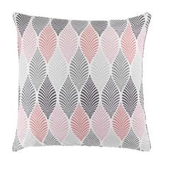 COUSSIN 60X60 WINTER VERT/ROSE