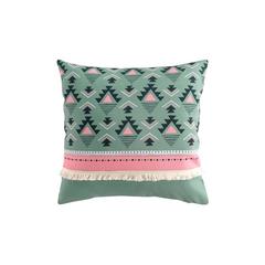 COUSSIN 45X45 ESMERALDA VERT