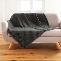 PLAID 125X150 CORALINE ANTH
