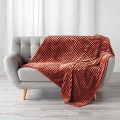 PLAID 125X150CM - ROSE