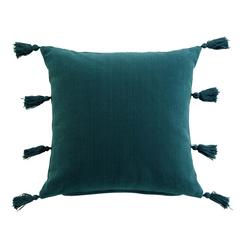 COUSSIN POMP. 45X45 PETROLE