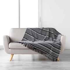 PLAID 125X150CM JACQUARD